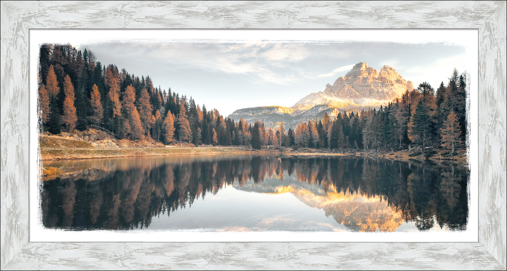 PRO ART New Classic Wood 129x69cm Bergsee lll
