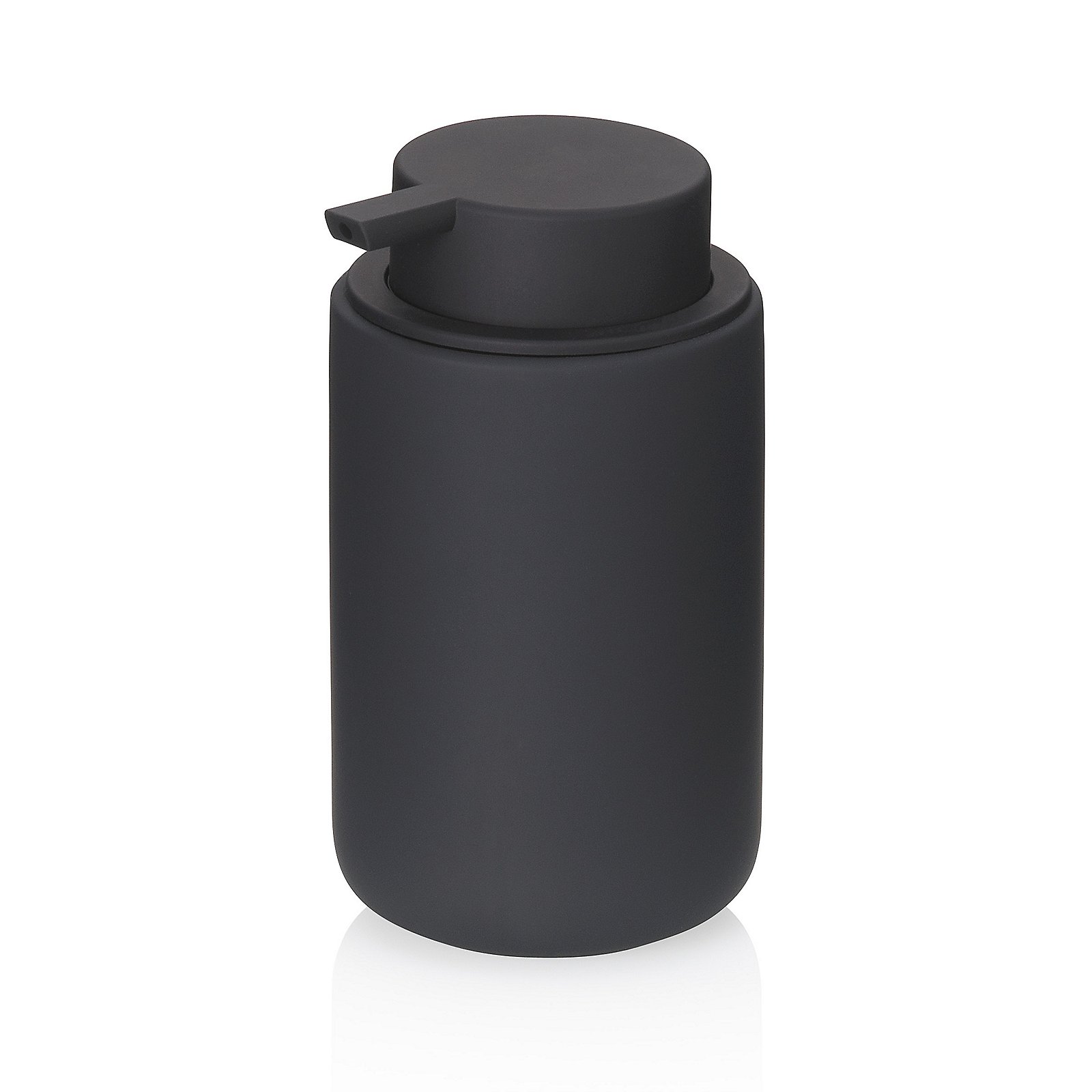 Kela Seifenspender SANA in Farbe Schwarz, flasche, trinkflasche, dose, kinderfreundlich, matte-finish, Flasche, Kunststoff, Schwarz, Spender, Trinkflasche