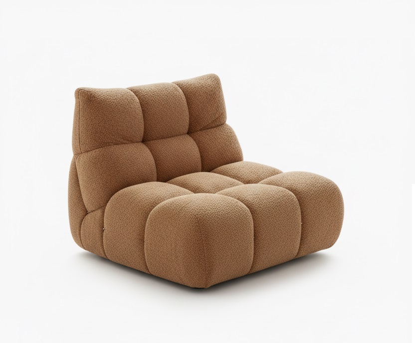 Candy 1,5-Sitzer SK781 in Stoff Shaun rusty