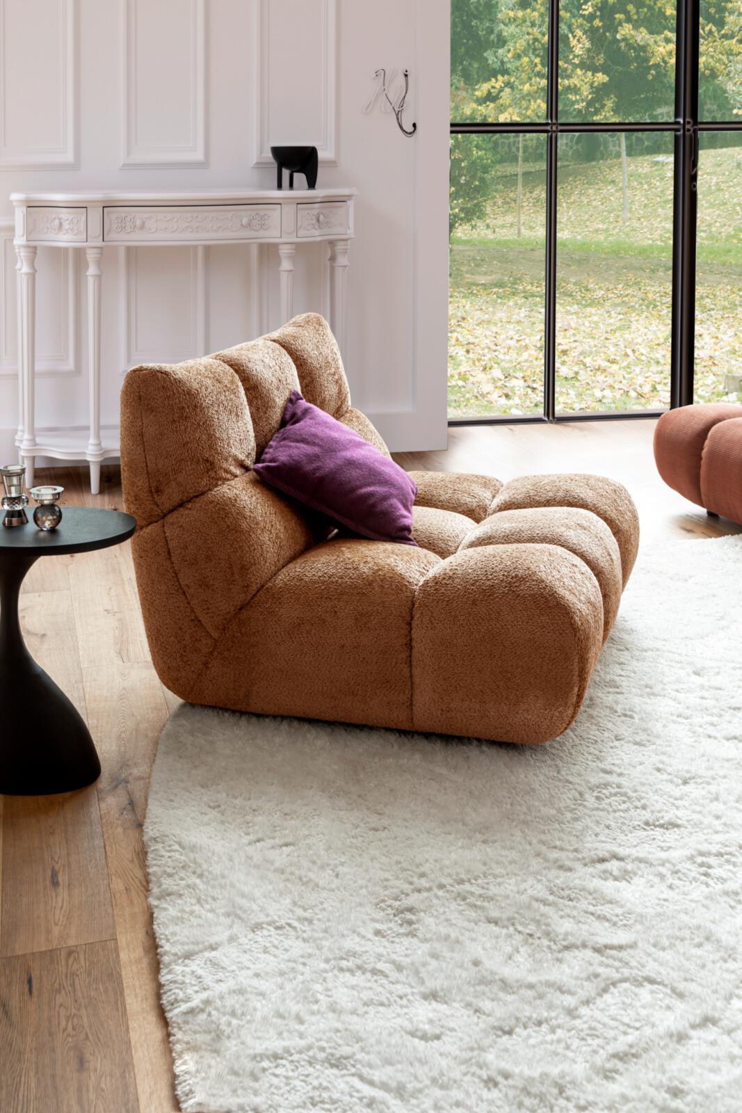 Candy 1,5-Sitzer SK781 in Stoff Shaun rusty PG:3/8, Moebel