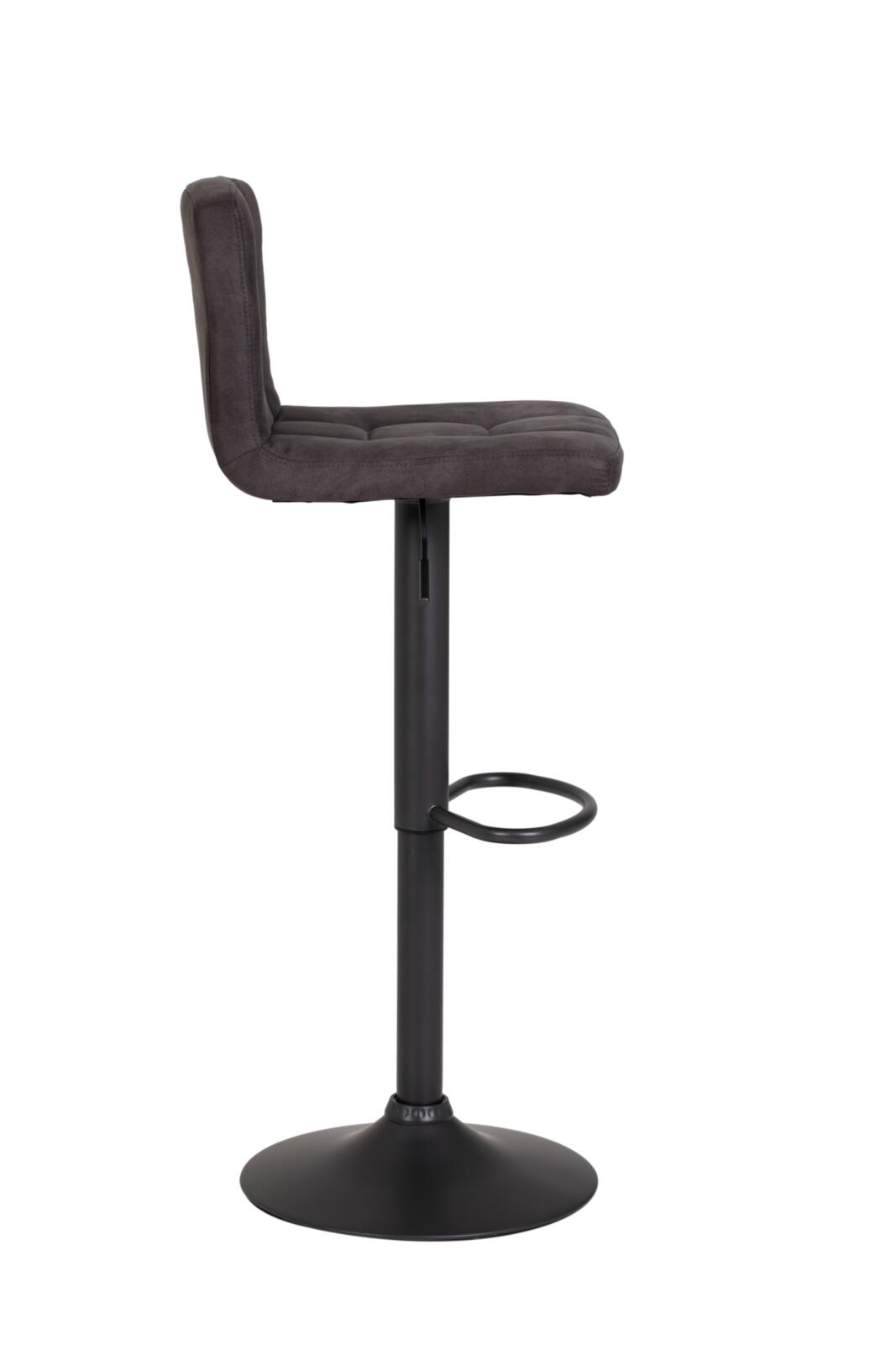 Hela Barhocker AMANDA I H ca. B40 H48 T48 cm in Stoff Vintage anthrazit 46 Hela Barhocker AMANDA I H ca. B40 H48 T48 cm in Stoff Vintage anthrazit 46