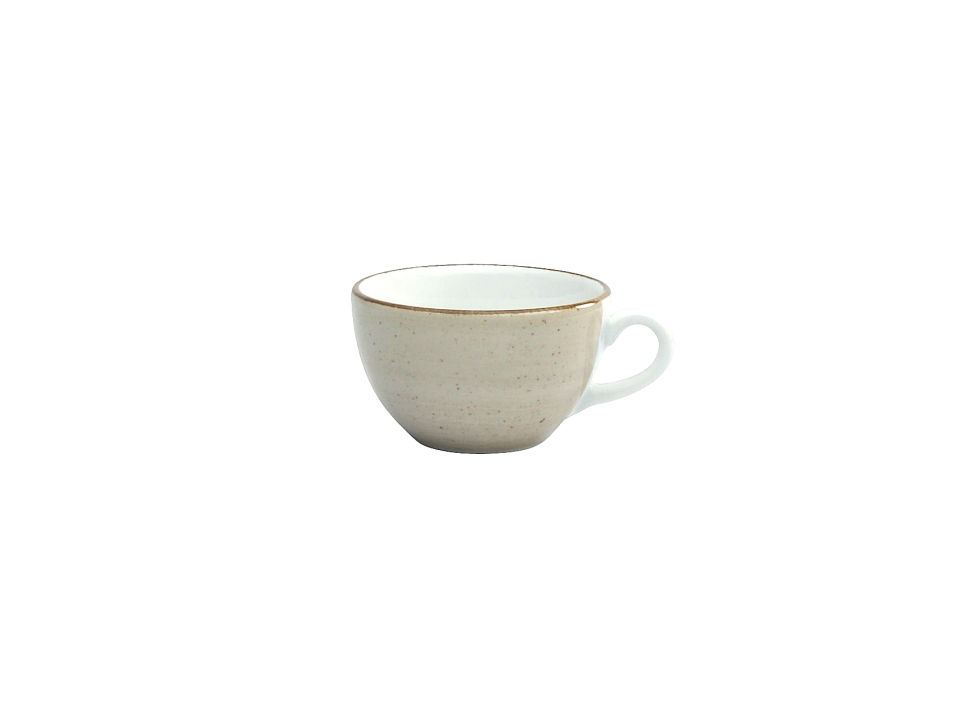 CreaTable Cappuccinoobere Vintage Nature in Farbe Schlamm glänzend