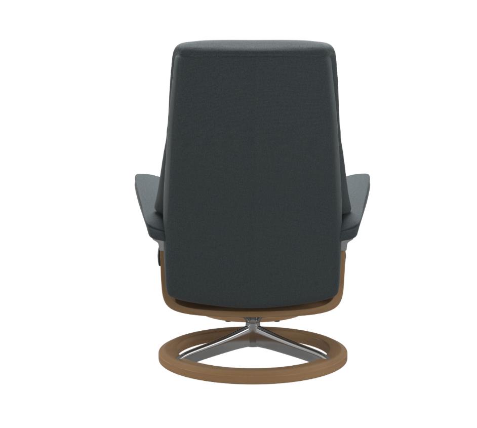 Stressless Sessel mit Hocker VIEW ca. B78 H108 T135 cm in Stoff Tulip 78 Turquoise