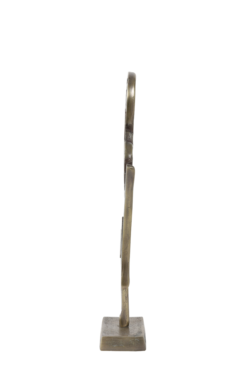 Ornament FACE in antik bronze