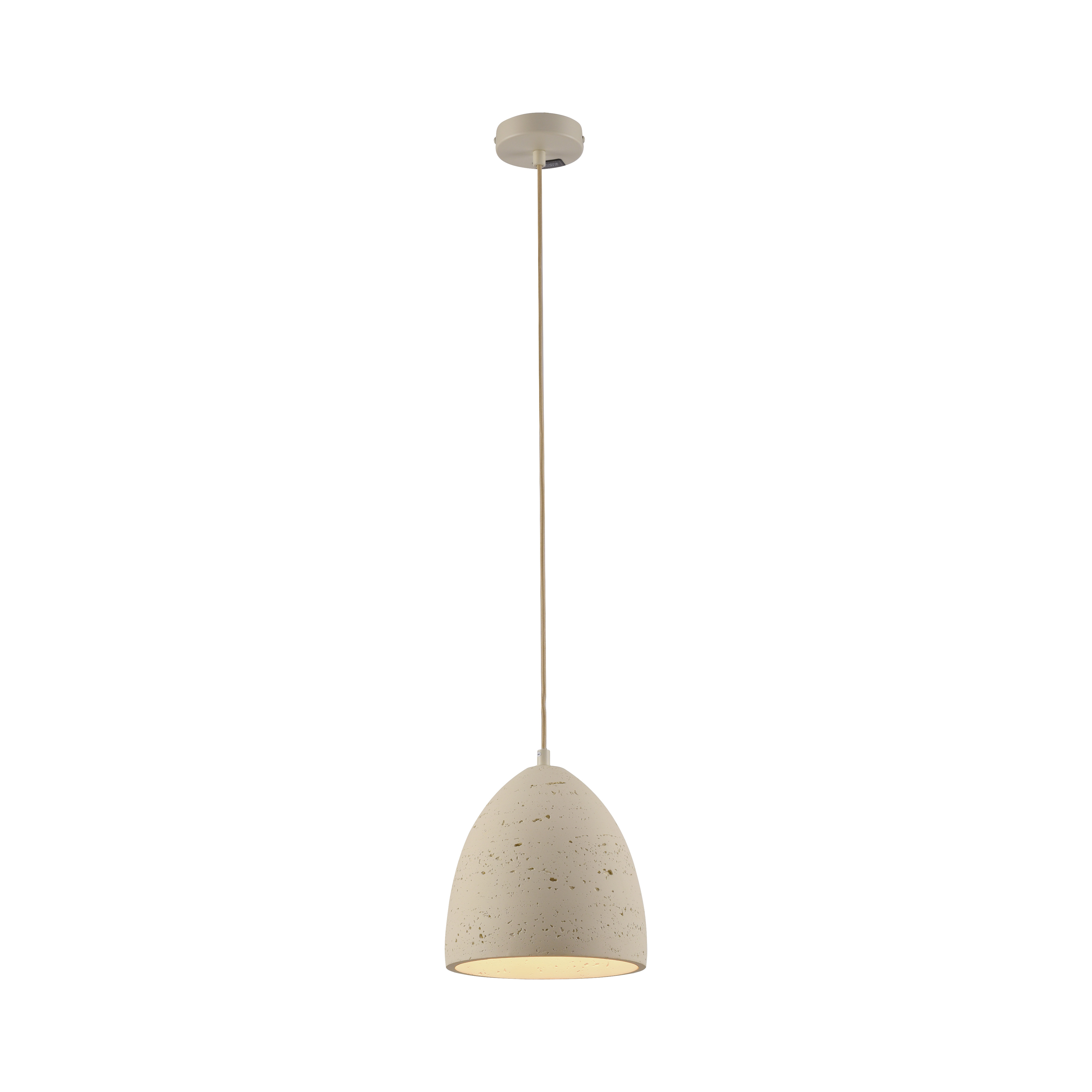 SCHÖNER WOHNEN-Kollektion Pendelleuchte TRAVENTA in Travertinoptik SCHÖNER WOHNEN-Kollektion Pendelleuchte TRAVENTA in Travertinoptik, Lampe