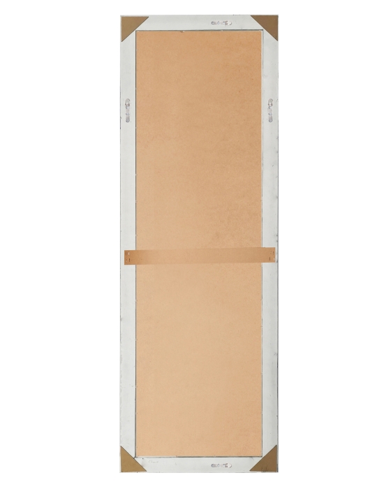 Mirrors & More Spiegel SONJA ca. 50x150cm in Farbe Schwarz-Silber