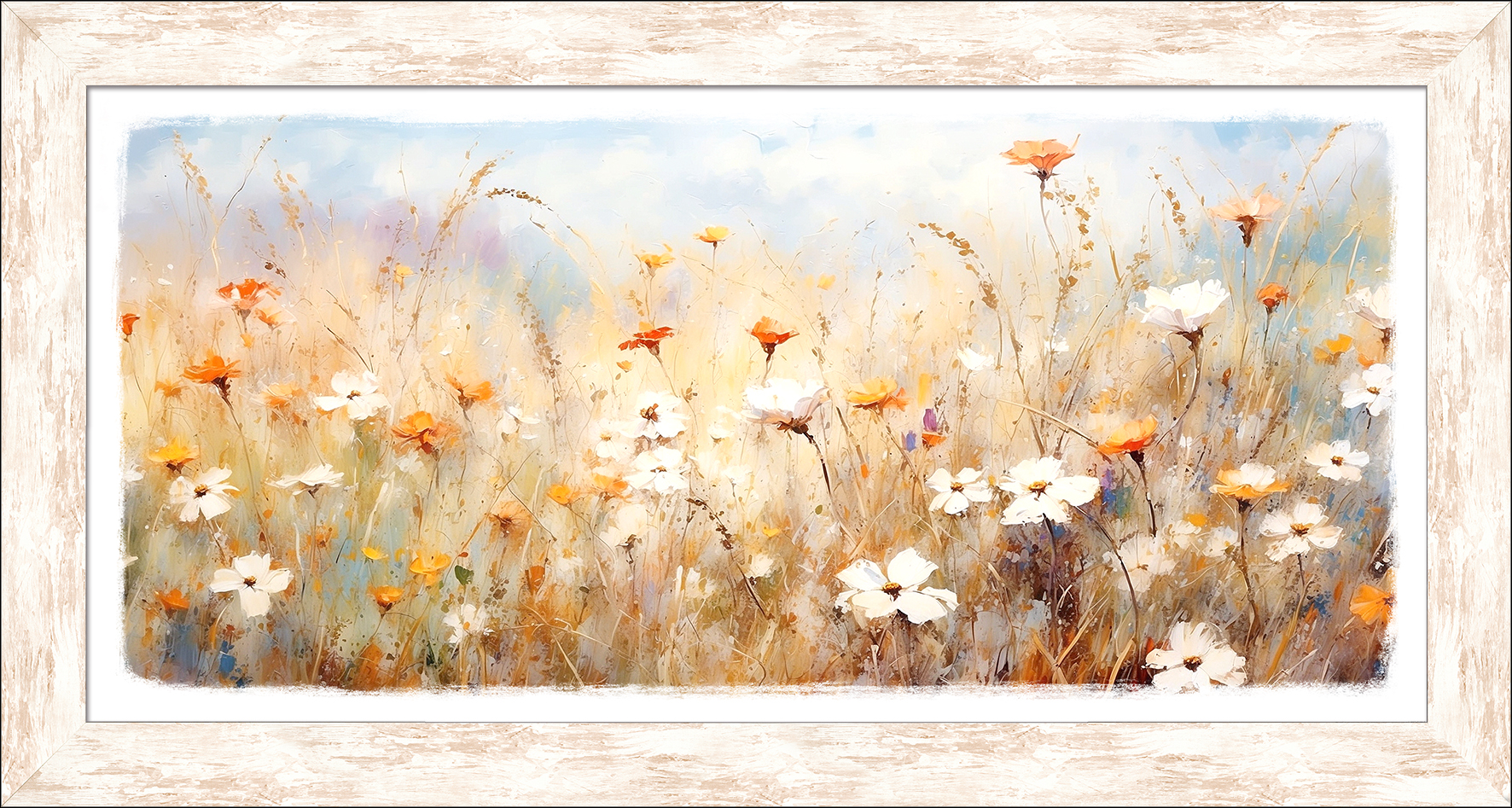 PRO ART New Classic Wood 129x69cm Wildflower Meadow VI