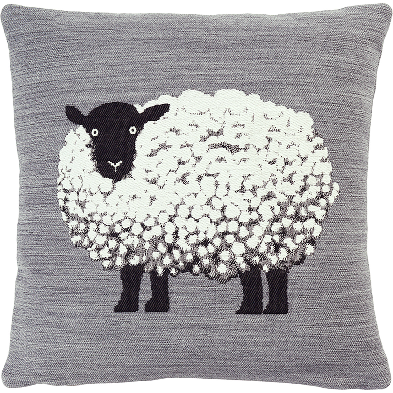 Sander Kissenhülle FLUFFY ca. 45x45cm in Farbe grey