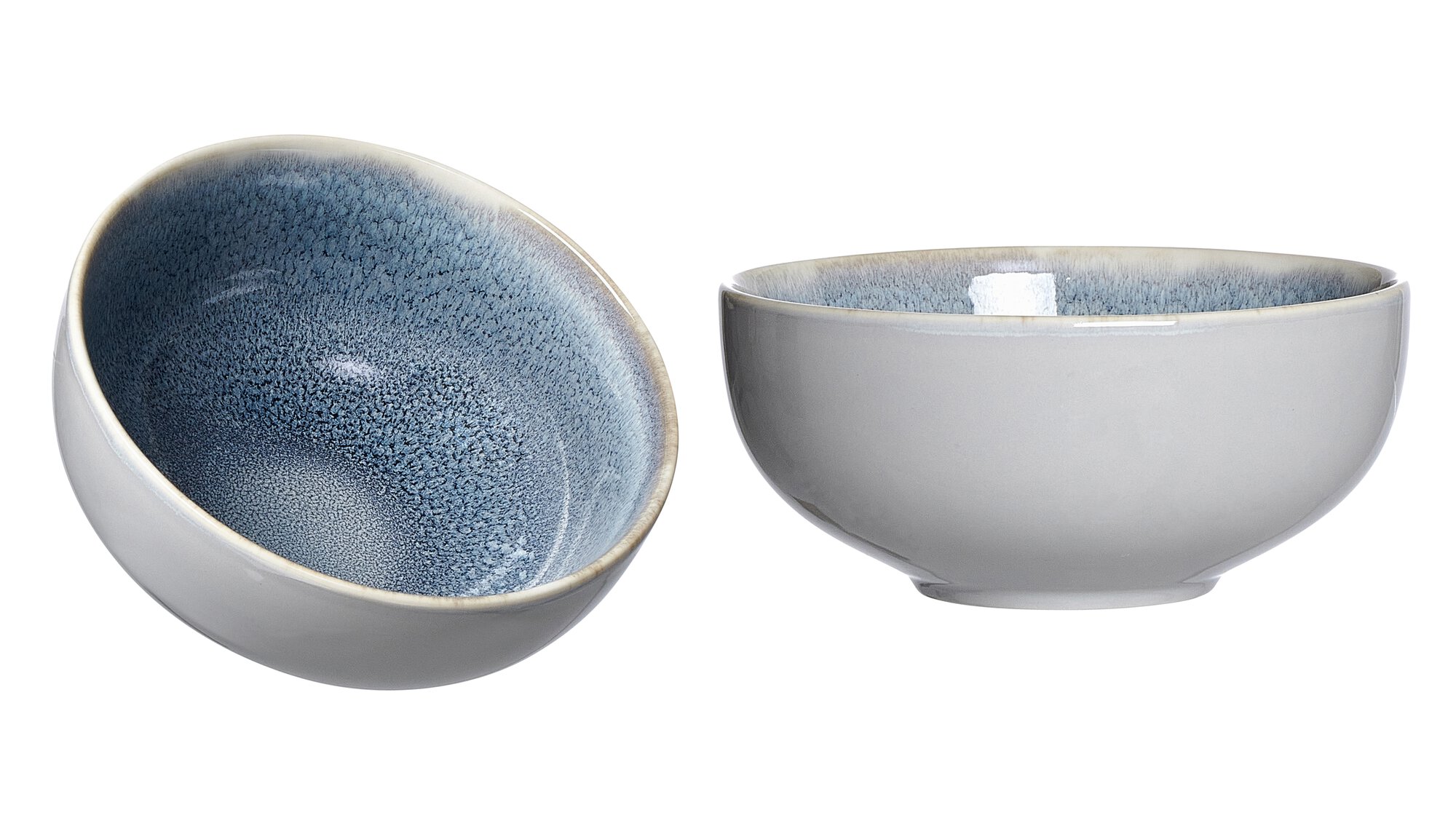 Ritzenhoff & Breker Müslischale 0cm SKAGEN aus Porzellan grau