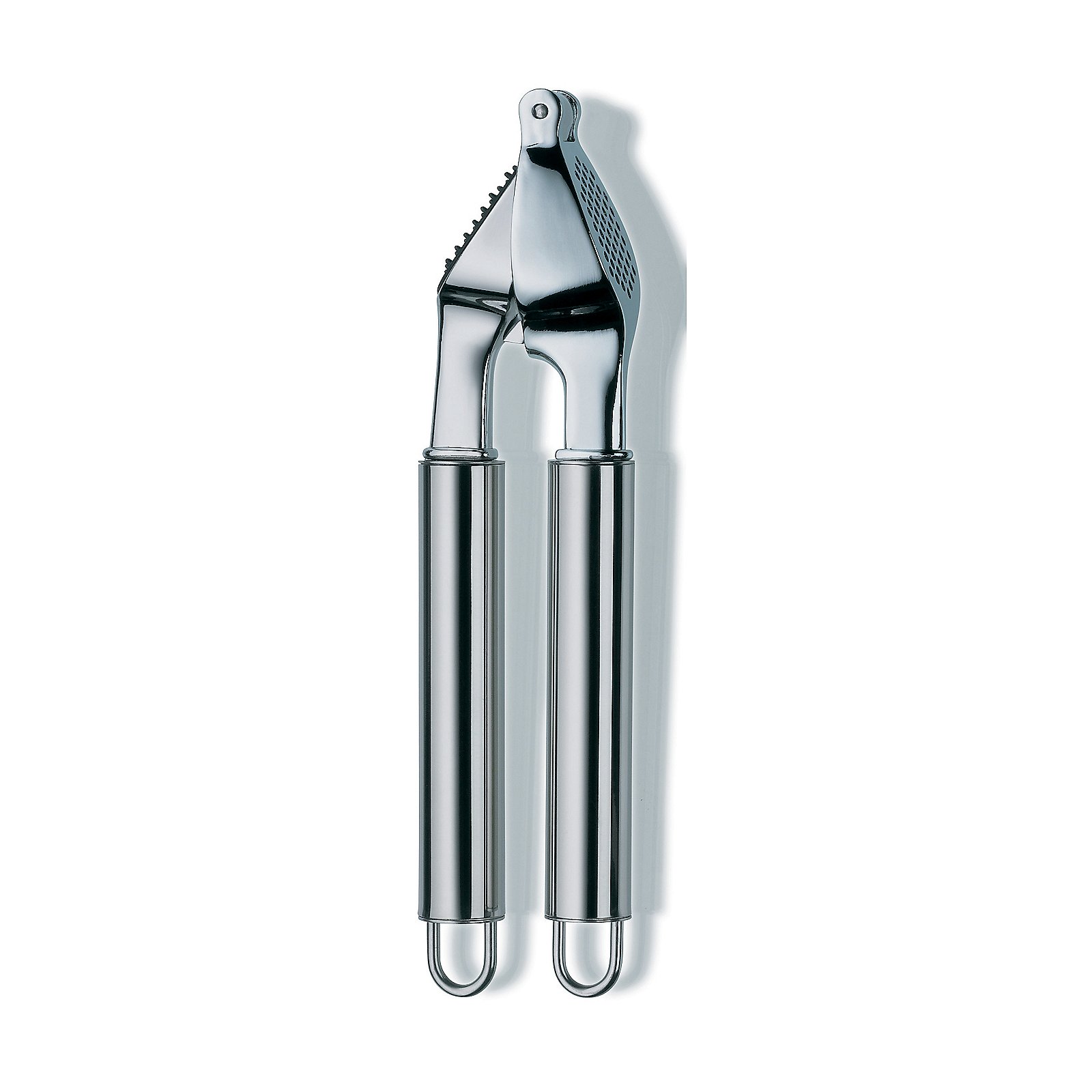 Keck & Lang Knoblauchpresse in Silber Glänzend