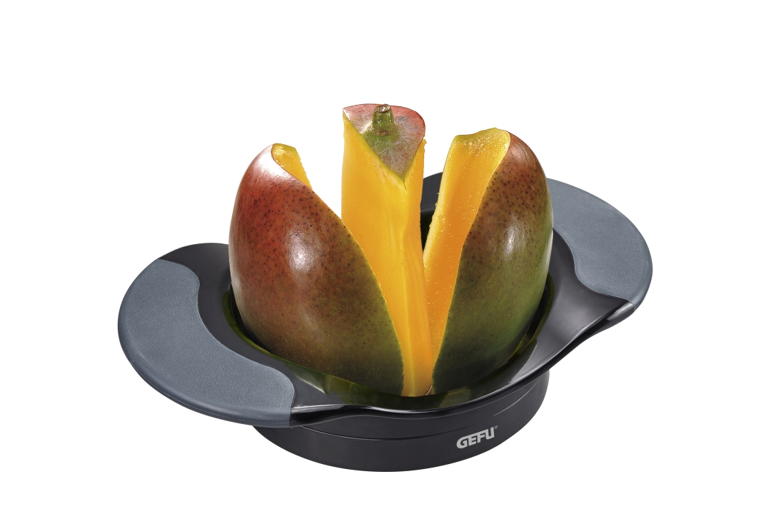 GEFU Apfel- und Mangoteiler SWITCHY in Farbe schwarz