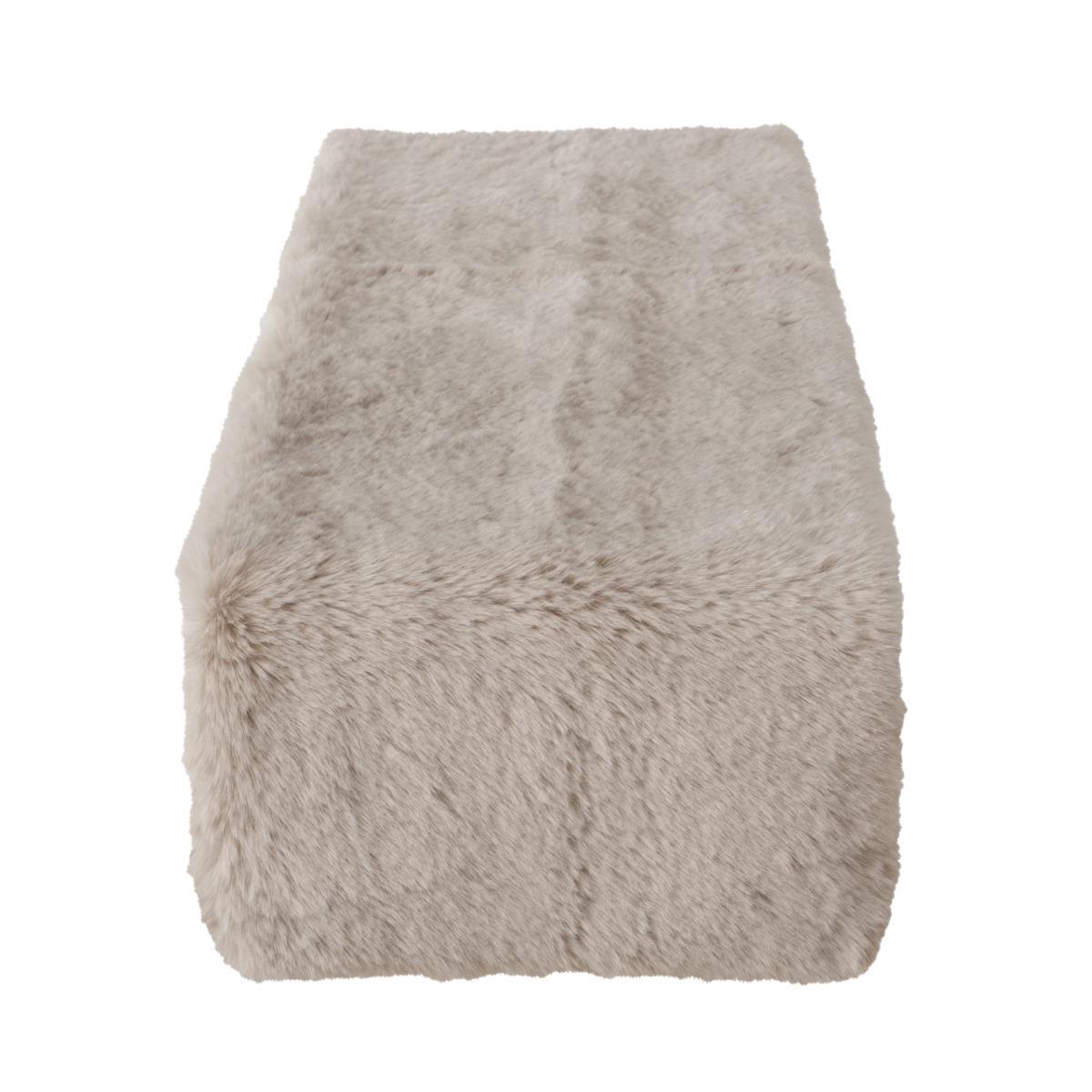 Boltze Tischläufer ca. B33,2 H1 cm in 160, 630 Cremeweiß, Hellbraun, Dekoration für Zuhause, Teppich, Mobiliar