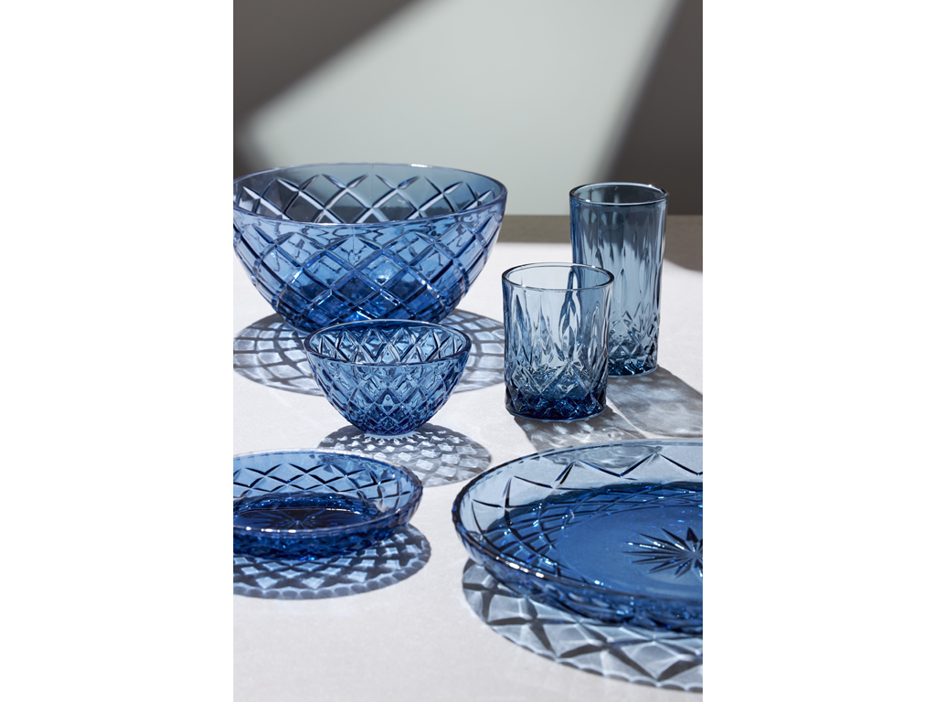 Lyngby Glas Platte 30 cm in Farbe klar Lyngby Glas Platte 30 cm in Farbe klar