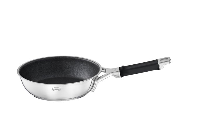 Rösle Bratpfanne 20cm SILENCE PRO, Pfanne, Kochpfanne, Antihaft, Stielpfanne, Edelstahlpfanne