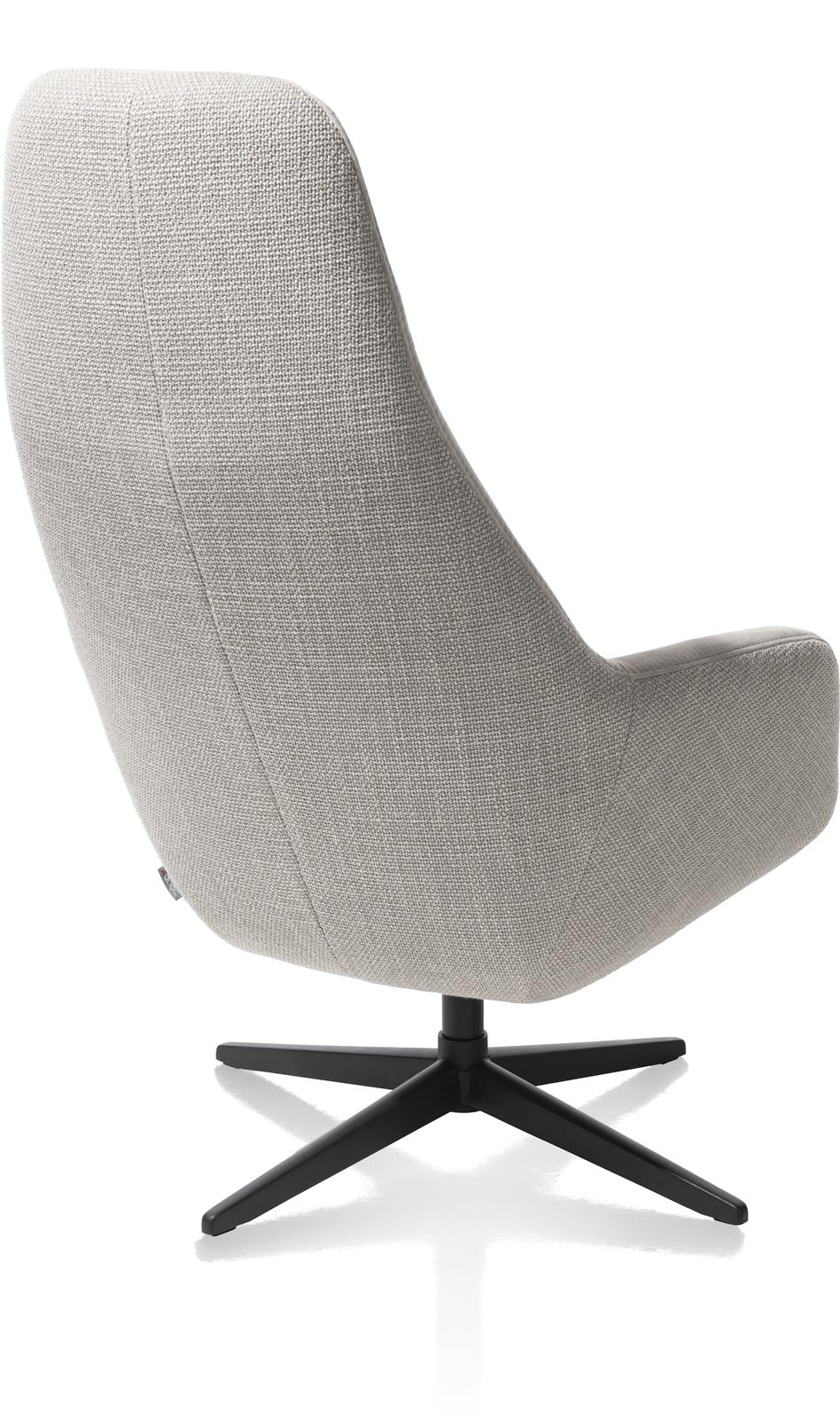 XOOON Sessel mit Hocker VERNON in Rücken:Stoff Vito Kiesel PG15 XOOON Sessel mit Hocker VERNON in Rücken:Stoff Vito Kiesel PG15