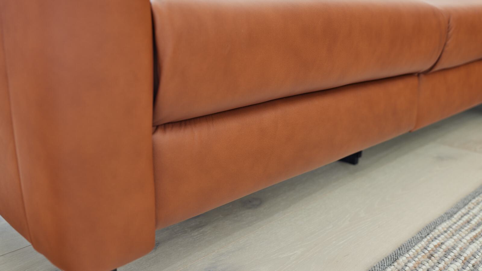 Interliving Polstergruppe IL 4355 ca. 269x238cm in Leder Vivre parkett