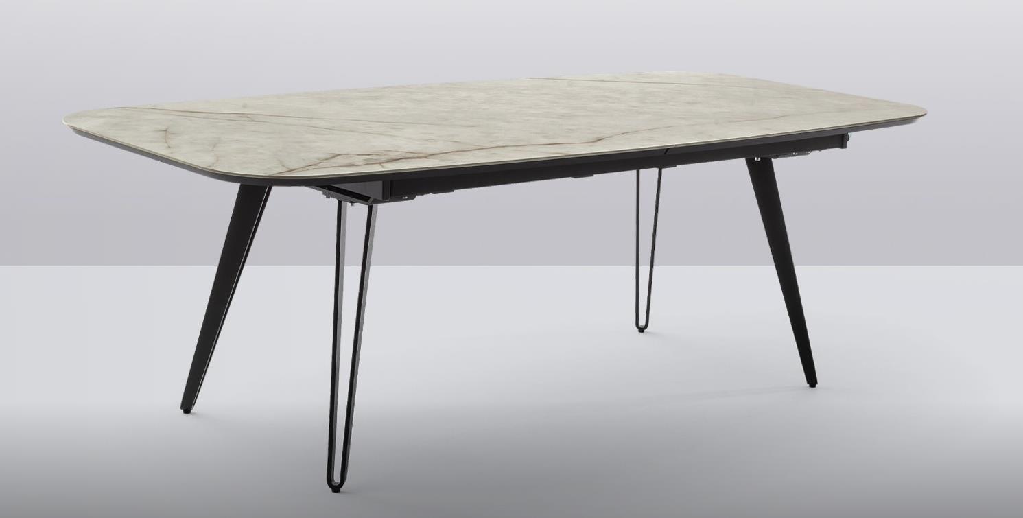 Venjakob Esstisch ALO ca. 220 x 110 cm, Höhe 76 cm in Keramik Himalaya crystal Venjakob Esstisch ALO ca. 220 x 110 cm, Höhe 76 cm in Keramik Himalaya crystal