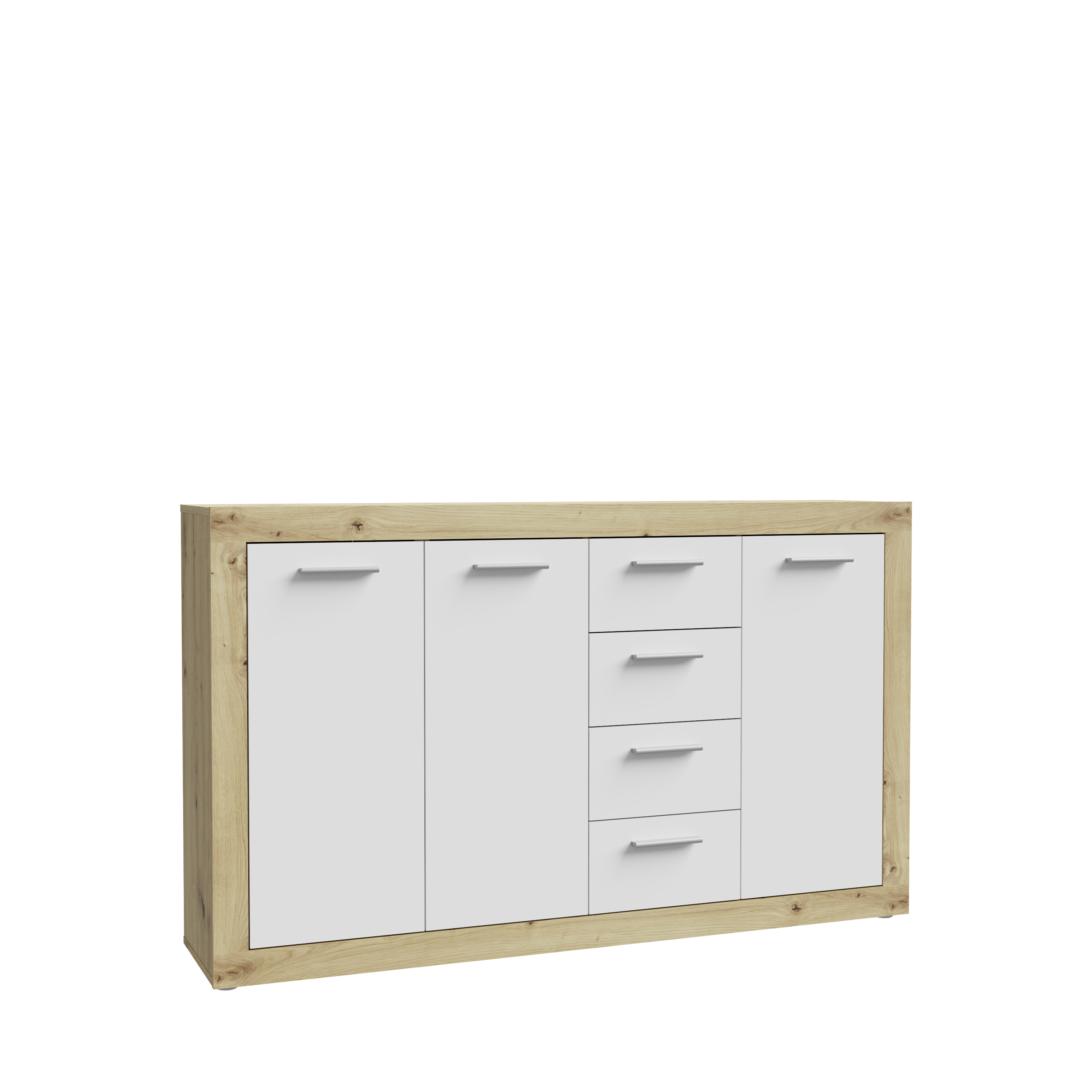 Forte Fabryki Mebli Sideboard BACCIO in Artisan Eiche/weiß C804