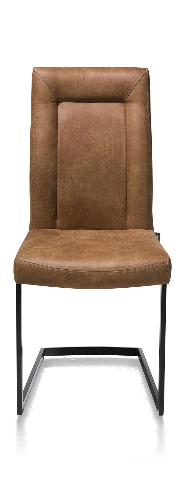 Henders & Hazel Schwingstuhl MALENE ca. B48 H103 T67 cm in Stoff Secilia cognac