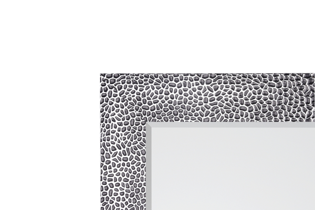 Mirrors & More Spiegel AMY ca. 50x150cm in Farbe Schwarz-Chrom