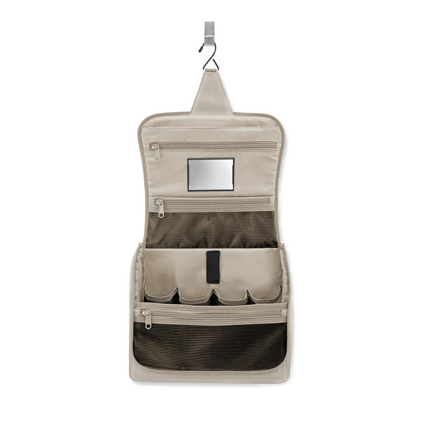 Reisenthel Toiletbag xl in Farbe herringbone sand