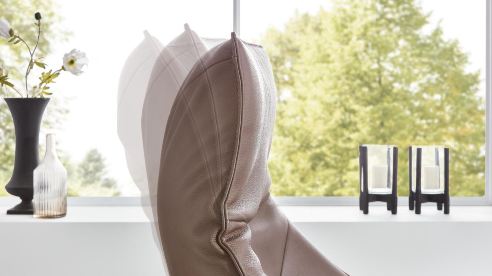 Himolla TV-Sessel 7937 in Leder Longlife rustika kokos , Pflanze, Schuhe, Schuh, Fenster, Fensterbank