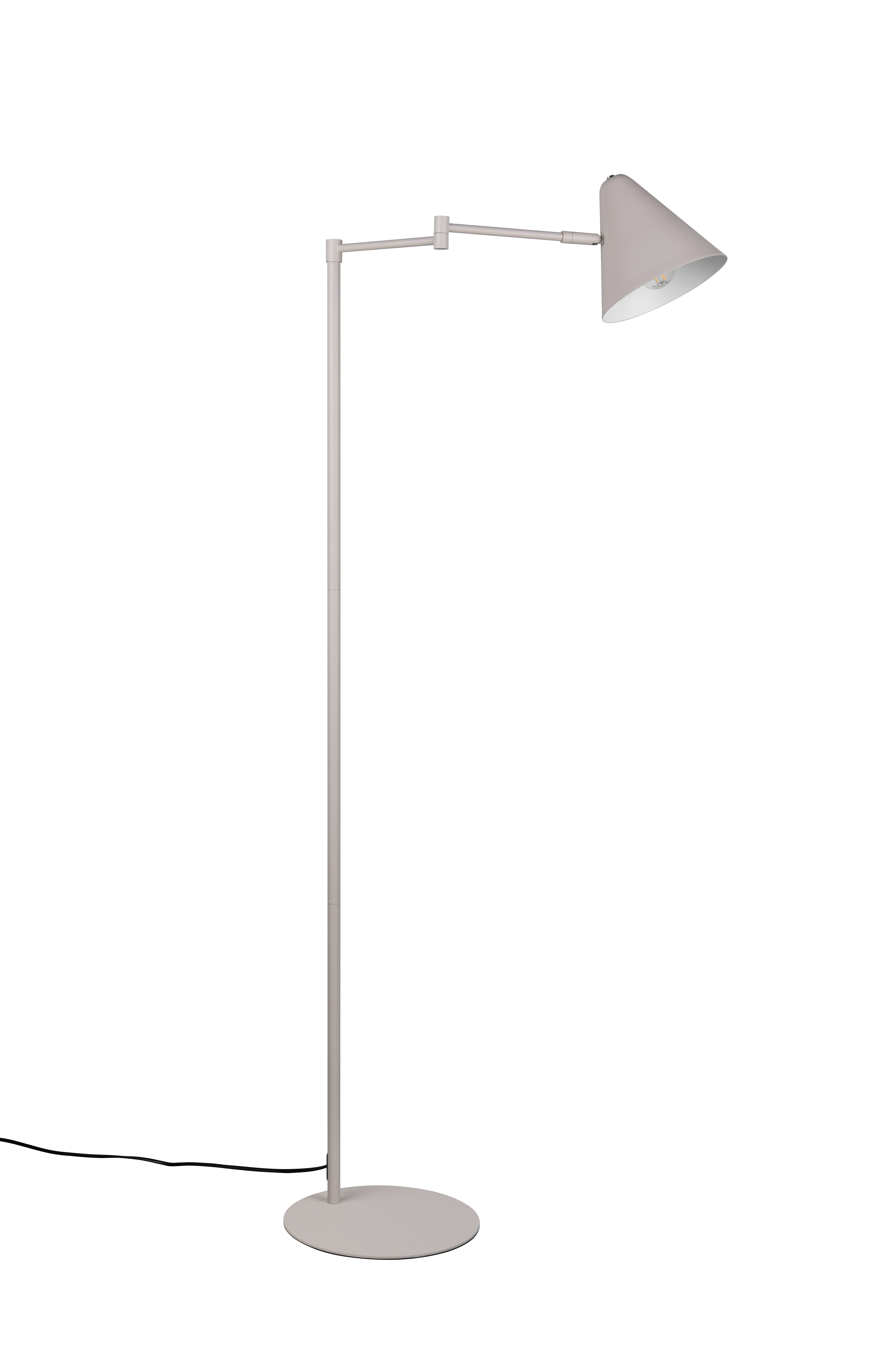 Trio Stehleuchte COSIMA 1-flammig in Farbe warm grey Trio Stehleuchte COSIMA 1-flammig in Farbe warm grey, Lampe, Lampenschirm, Drinnen, Zimmer, Duscharmatur