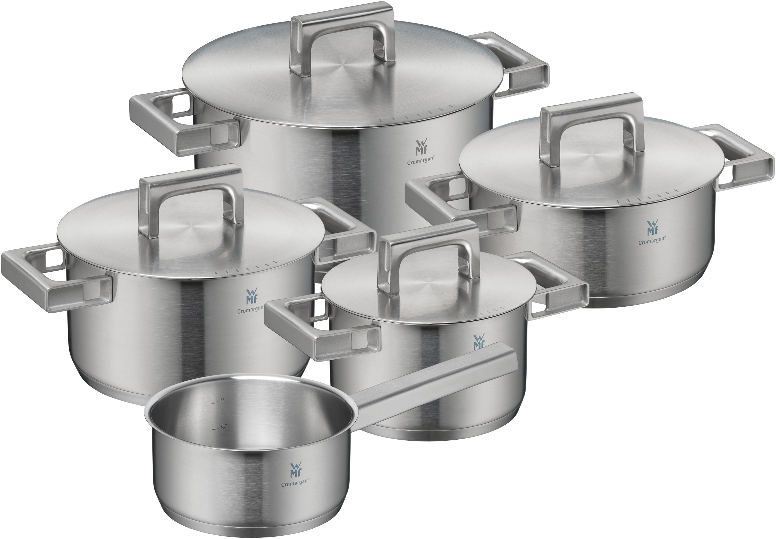 WMF Ultimate Cool+ Topf-Vorteils-Set*, 5-teilig in Edelstahl