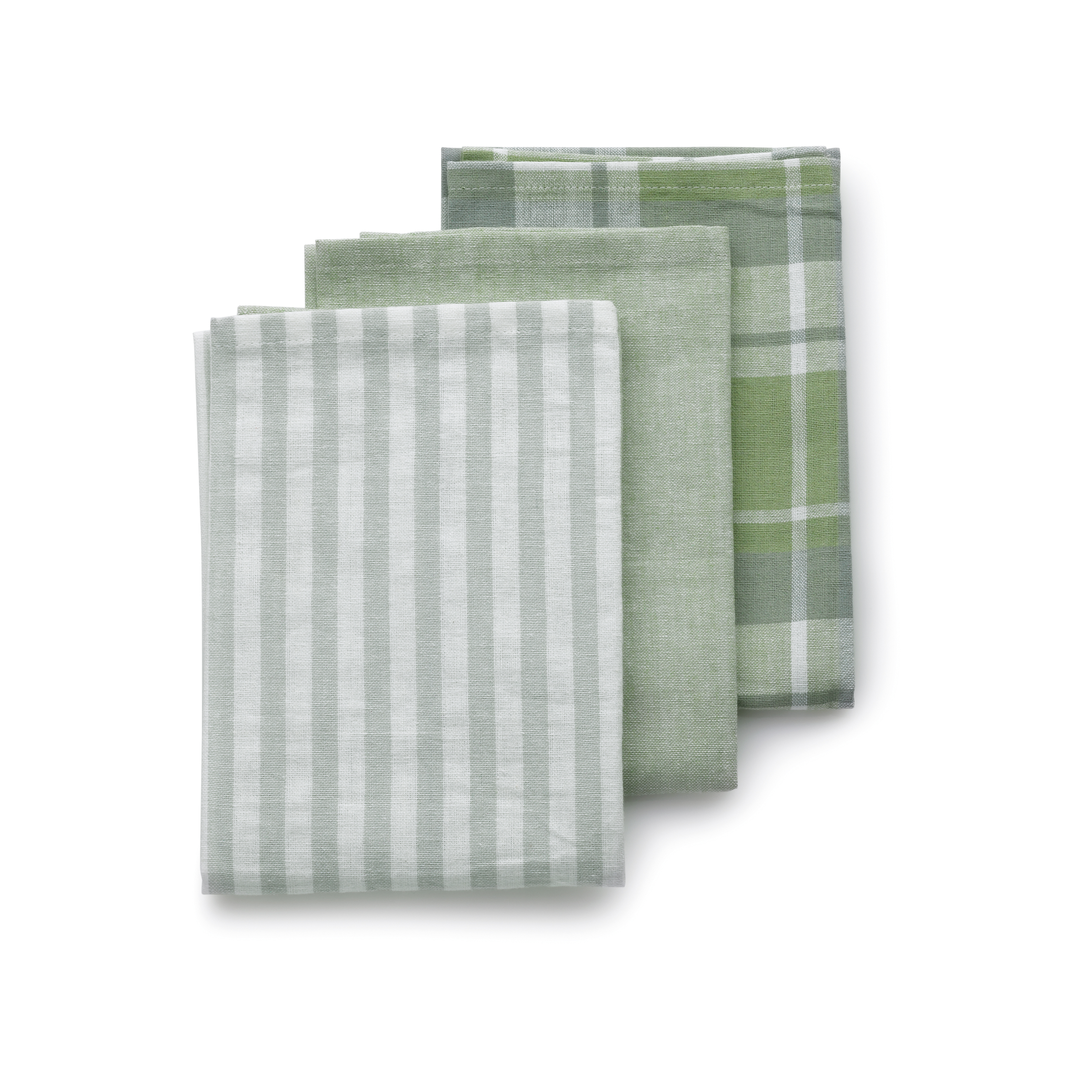 Kela Geschirrtuch-Set PASADO in Farbe Olivgrün Kela Geschirrtuch-Set PASADO in Farbe Olivgrün