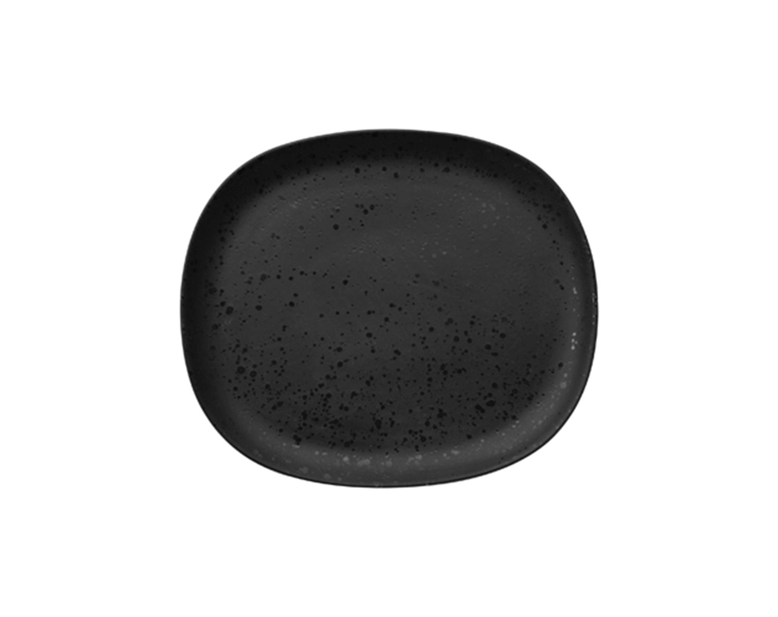 CreaTable Dessertteller ORA in Farbe Schwarz matt