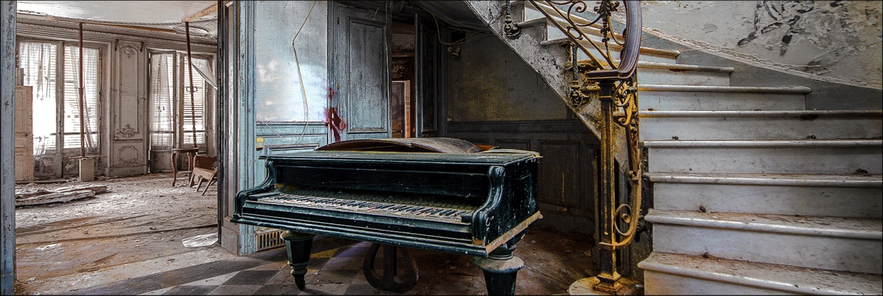 PRO ART Alu-Art 150x50cm Lost House III