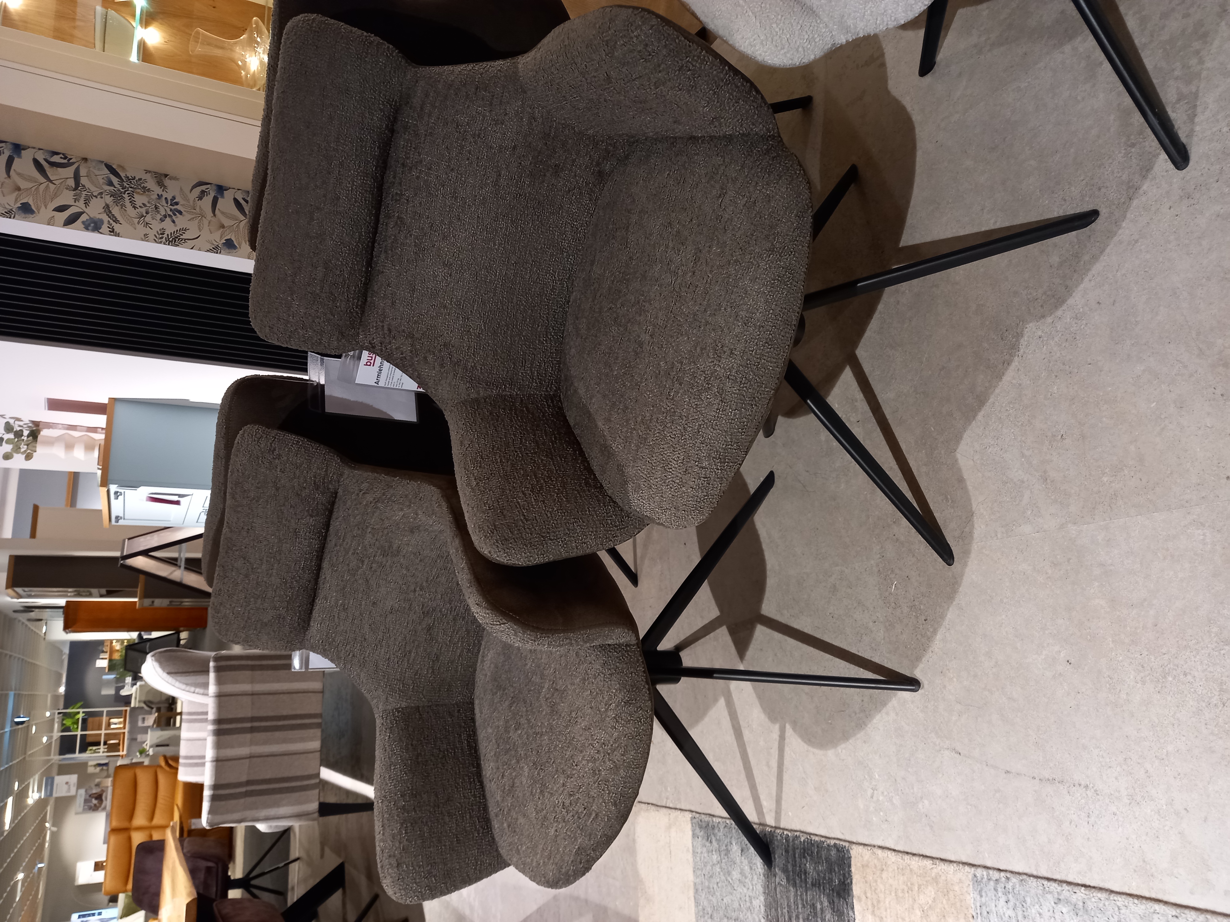 MCA Furniture Stuhlgruppe 6-tlg. in Stoff Vintagelook, Moebel, Stuhl, Fußboden, Bodenbeläge, Innenarchitektur