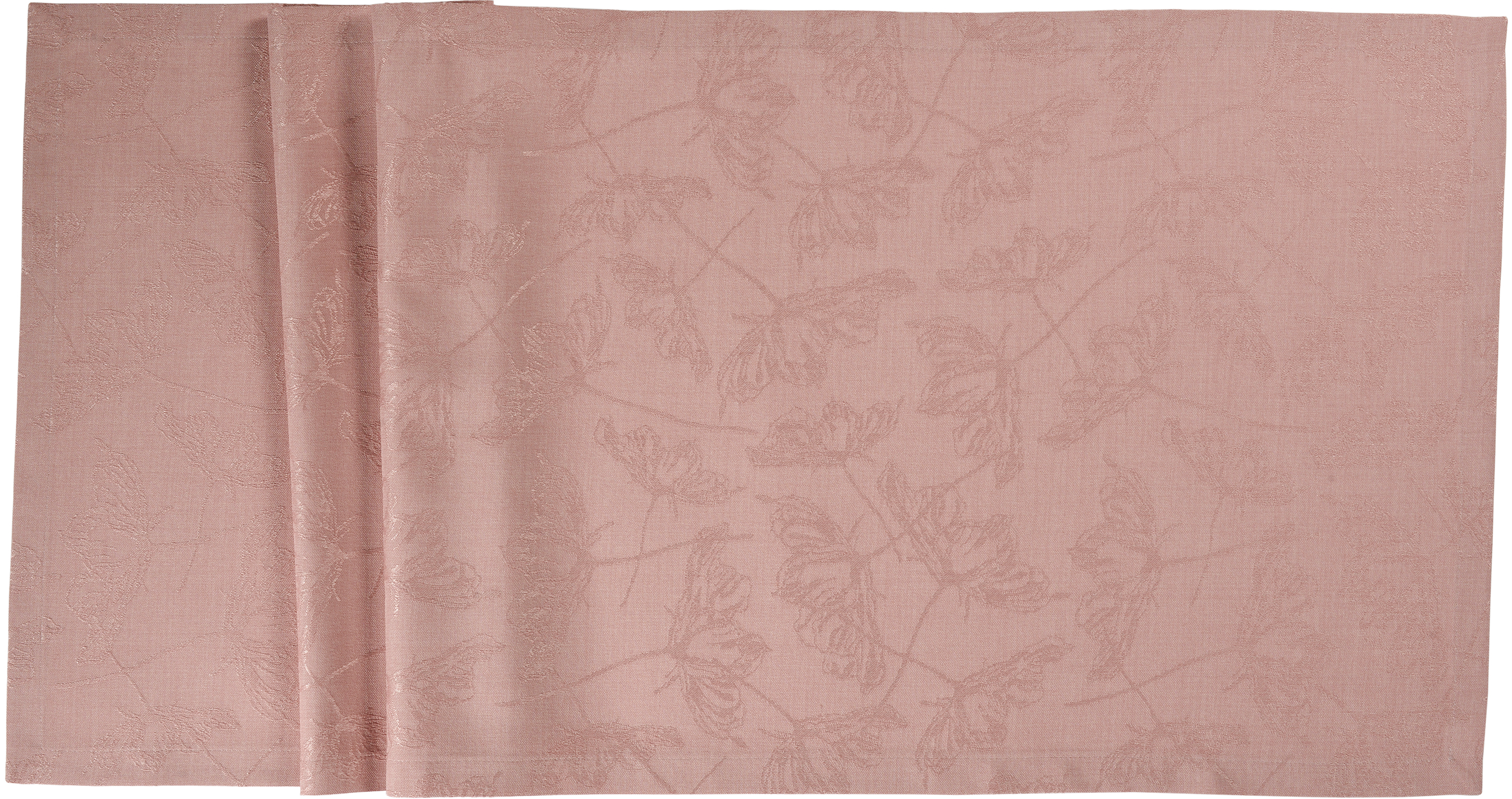 Sander Tischläufer LARA ca. 50 x 140cm in Farbe pink lemonade, Dekoration für Zuhause, Leinen