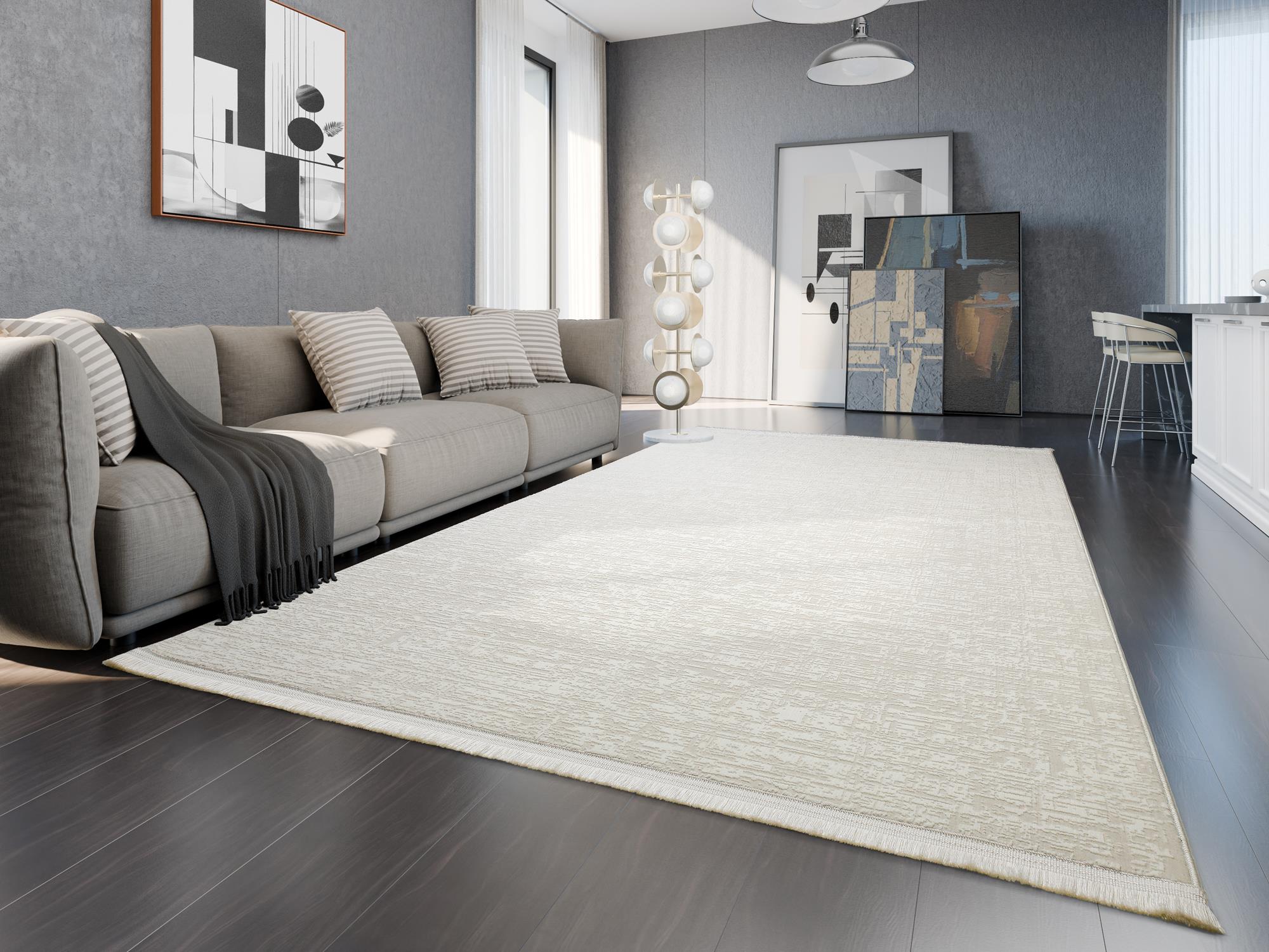 Interliving Designer Teppich IL L-8900 in 686 creme, Teppich, Wohnzimmer, Teppichboden, Dekor, Raumgestaltung