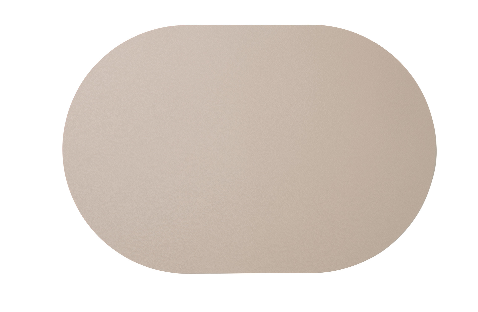 ASA Selection Tischset oval LEATHER OPTIC in Farbe nude