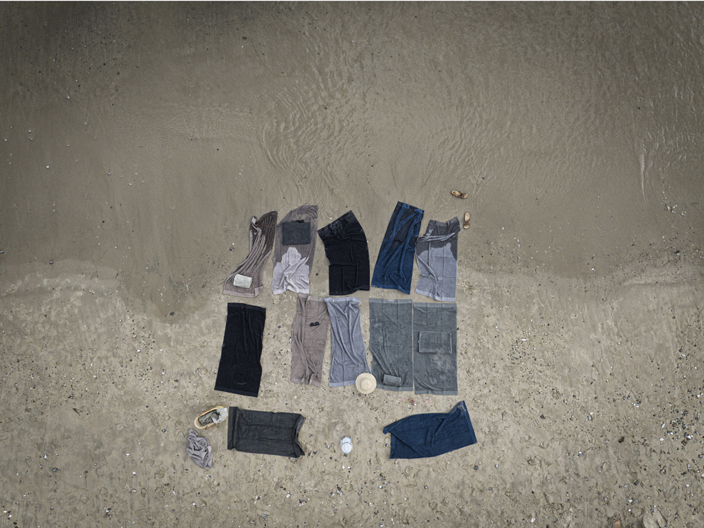 Zone Denmark Badehandtuch in Farbe grey