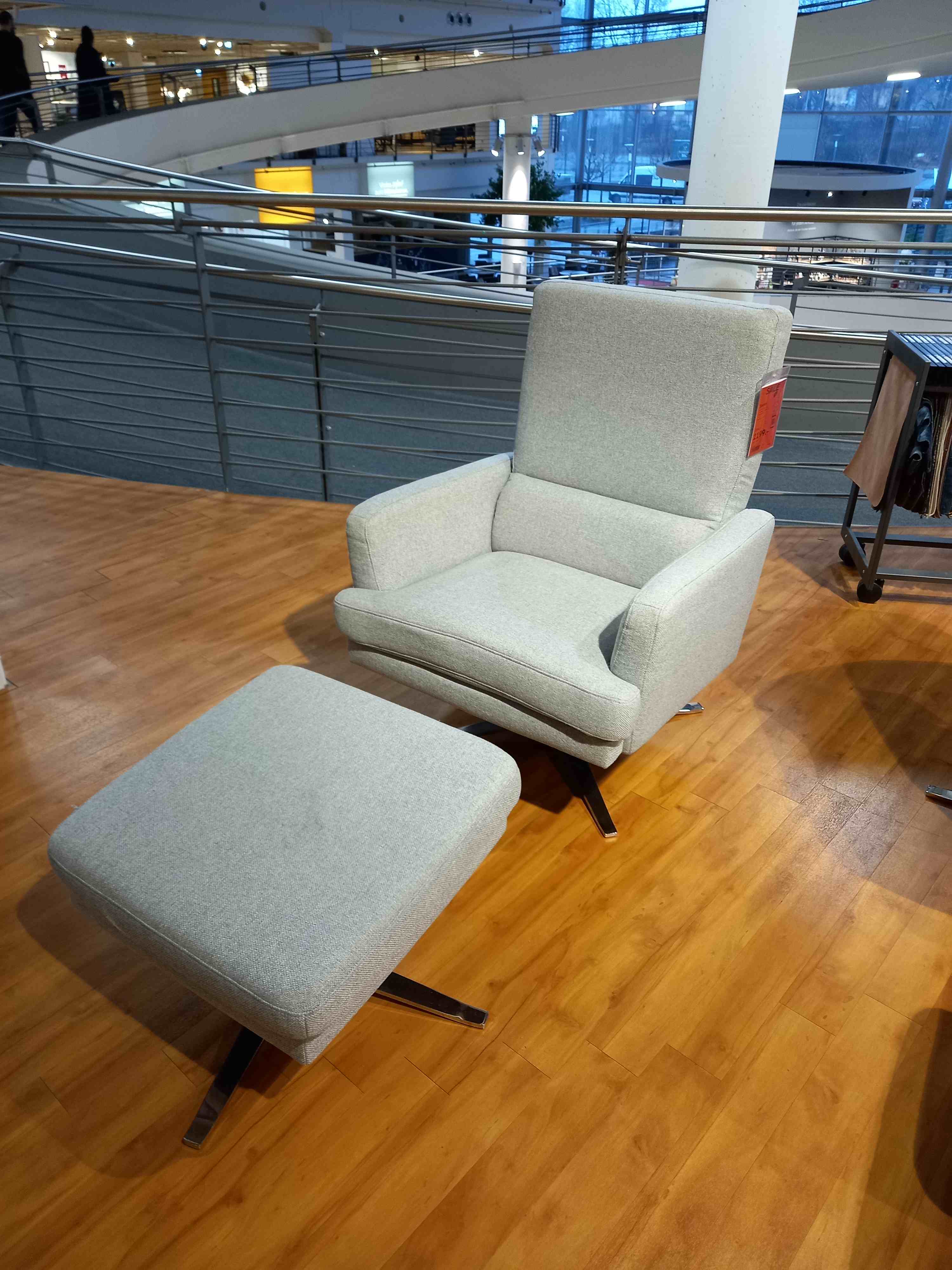 Musterring Einzelsessel MR 4585 in Stoff light grey Musterring Einzelsessel MR 4585 in Stoff light grey