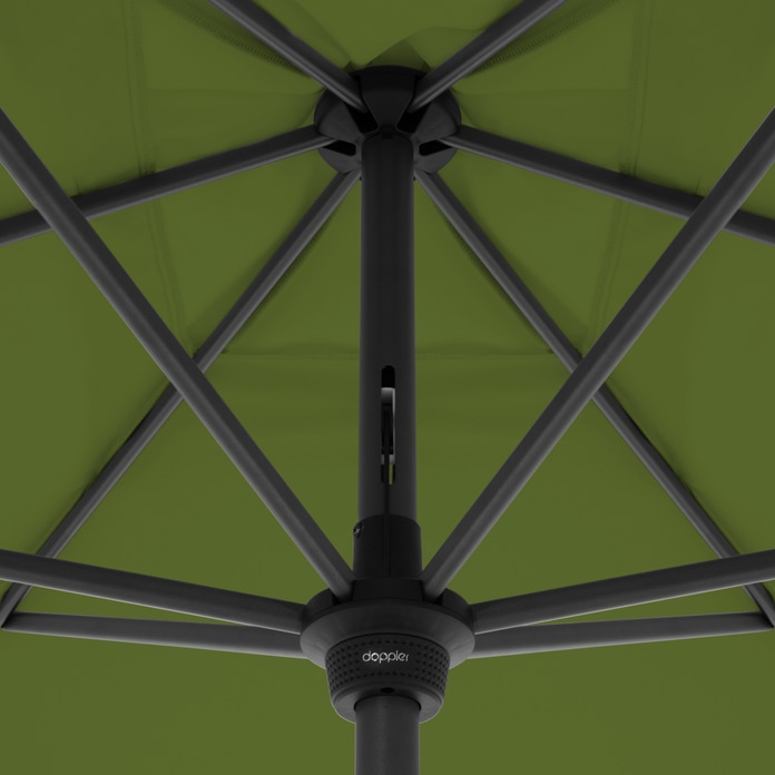 Doppler Kurbelschirm MYZONE AUTO TILT ca. 300x200cm in Farbe kiwi