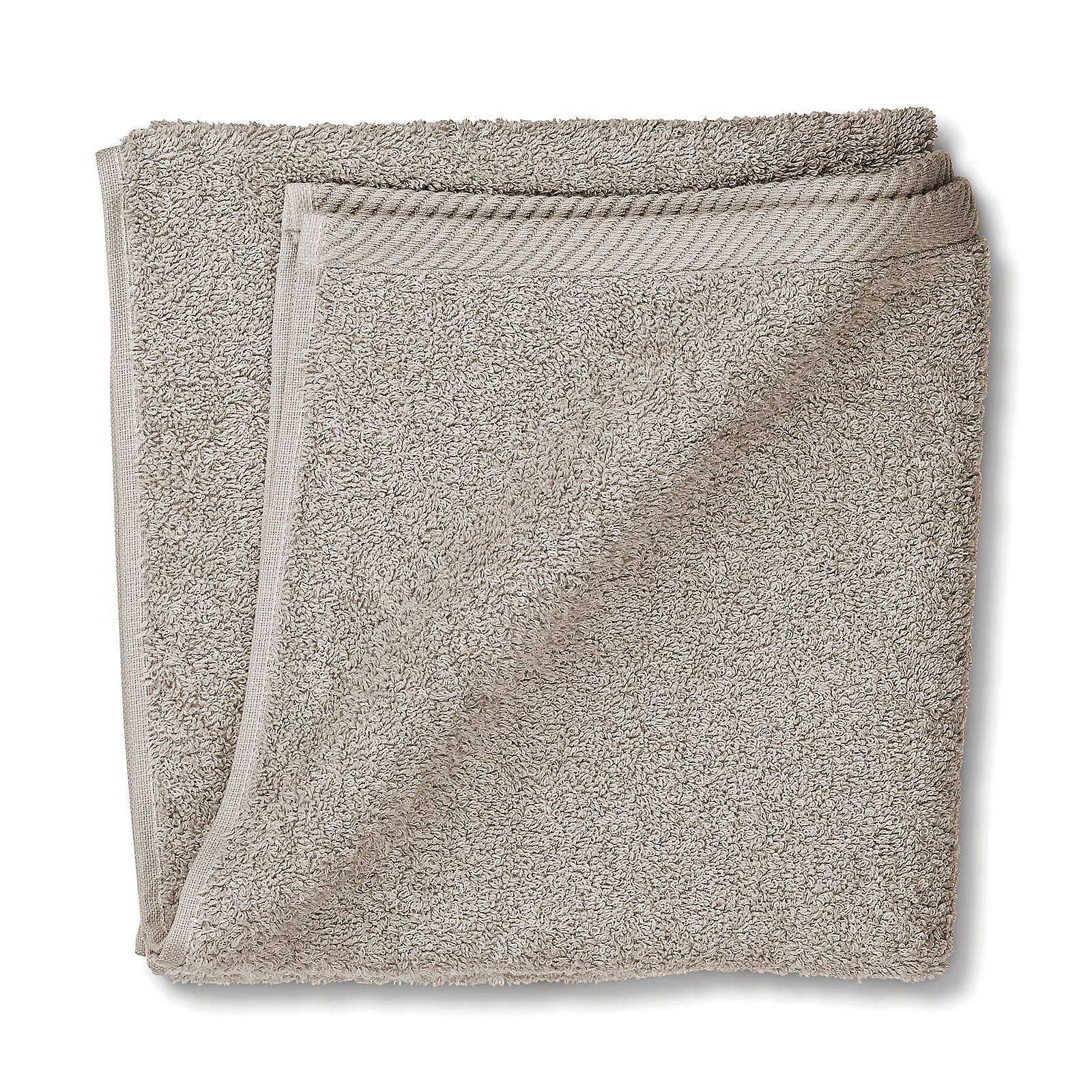 Kela Handtuch LADESSA in Farbe Silbergrau, Handtuch, Baumwolle, Beige, Frottier, Gästehandtuch
