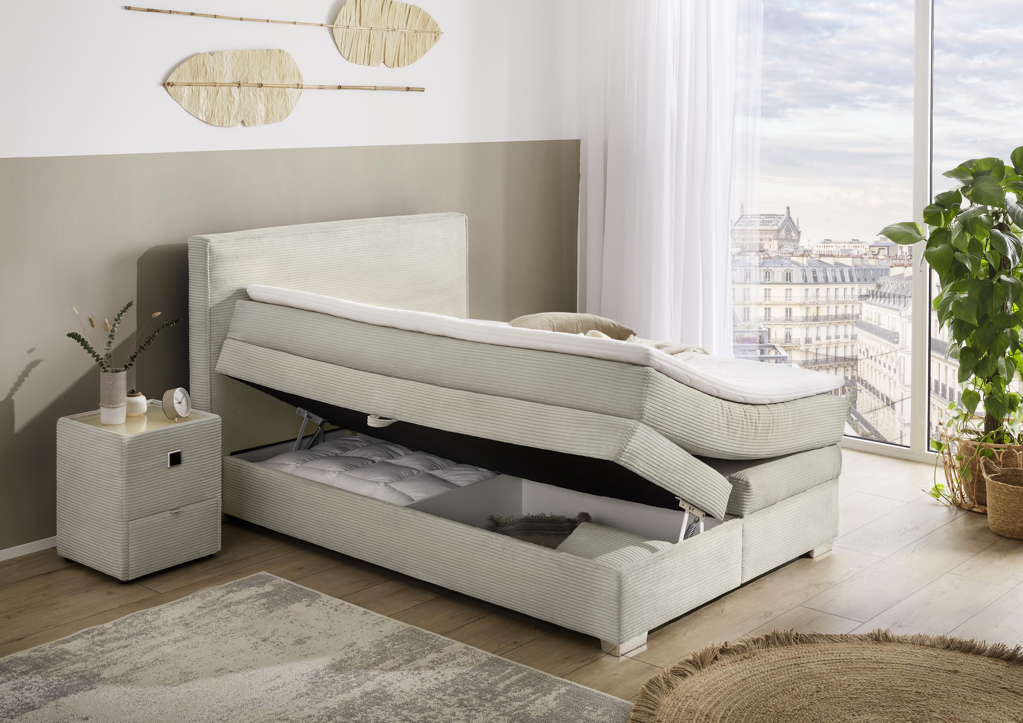 Jockenhöfer Boxspringbett ARABELLA in Farbe Cord