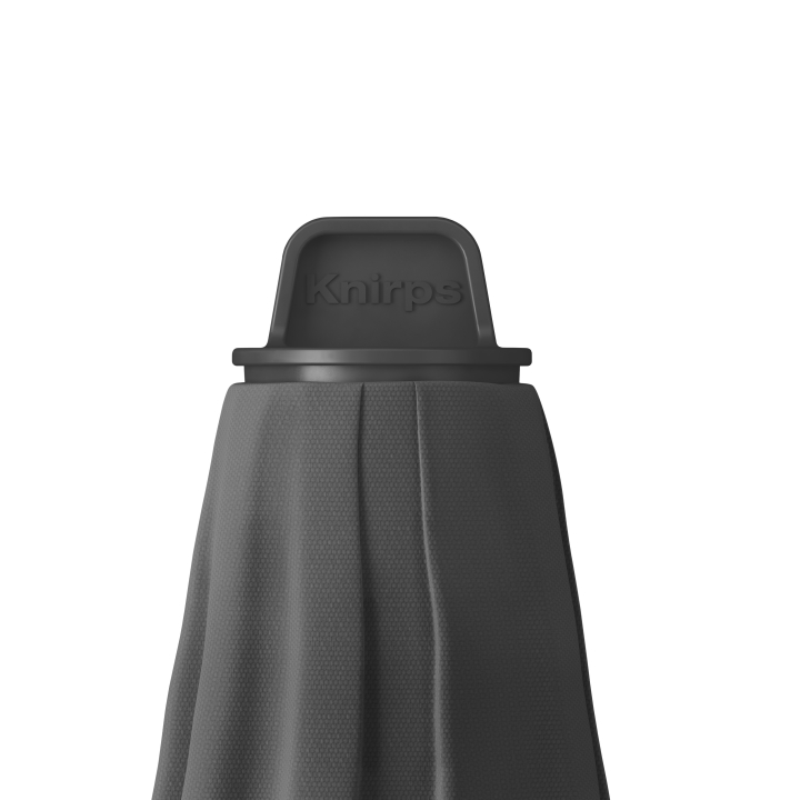 Doppler Kurbelschirm KNIRPS ca. 240x240 cm in Farbe dark grey Doppler Kurbelschirm KNIRPS ca. 240x240 cm in Farbe dark grey