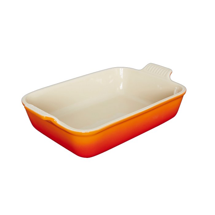 Le Creuset Auflaufform Ø ca. 26cm Ofenrot