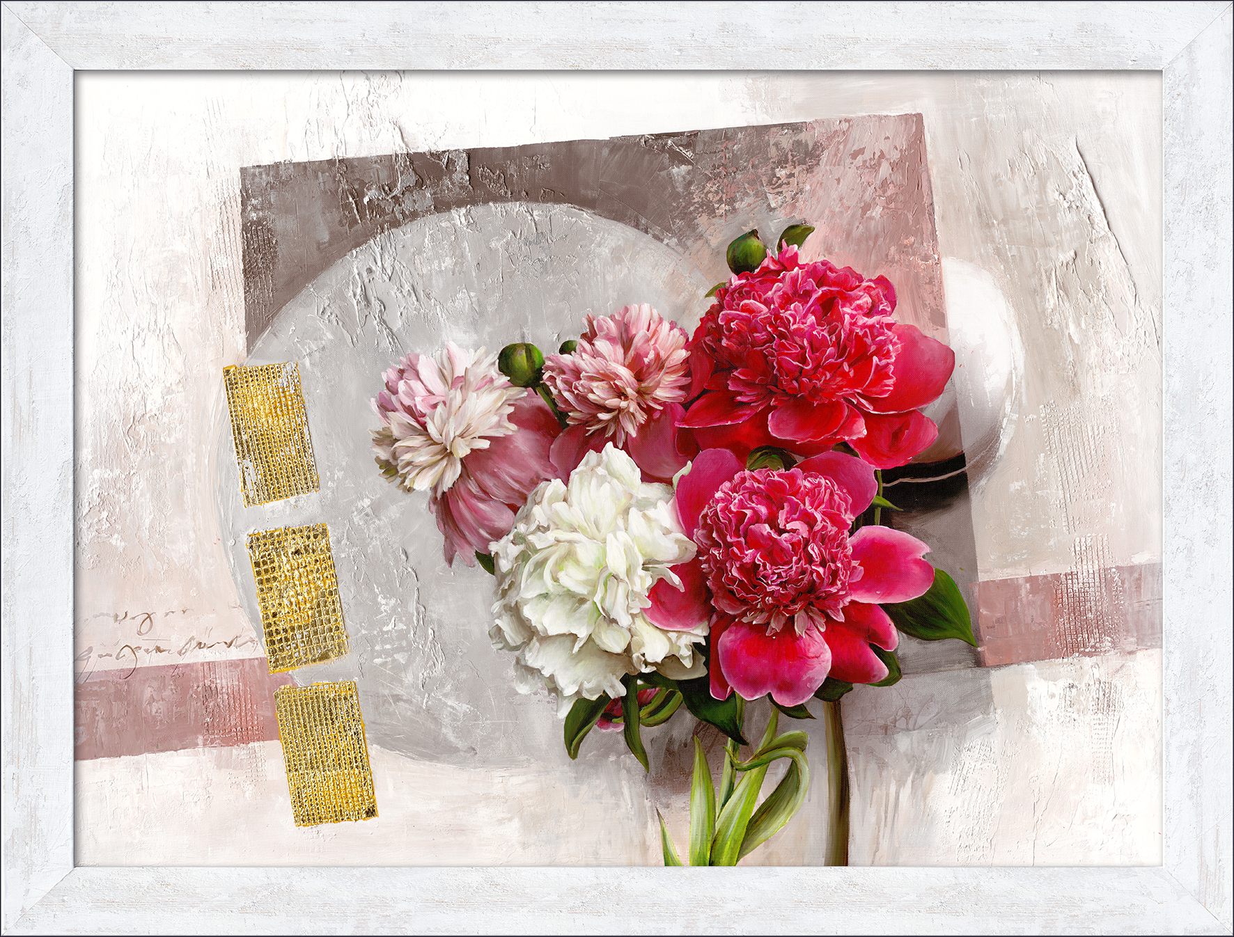 ProArt New Classic Wood 130x98cm Ornaments with peonies II ProArt New Classic Wood 130x98cm Ornaments with peonies II