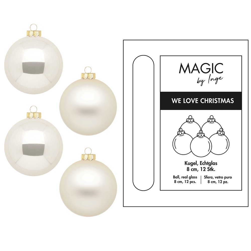 Kugel 8cm in Farbe Champagne (12 Stück/Box) Kugel 8cm in Farbe Champagne (12 Stück/Box), Zubehor, Ohrring, Schmuck, Perle