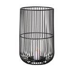 Windlicht Cindy Materialmix schwarz Windlicht Cindy Materialmix schwarz