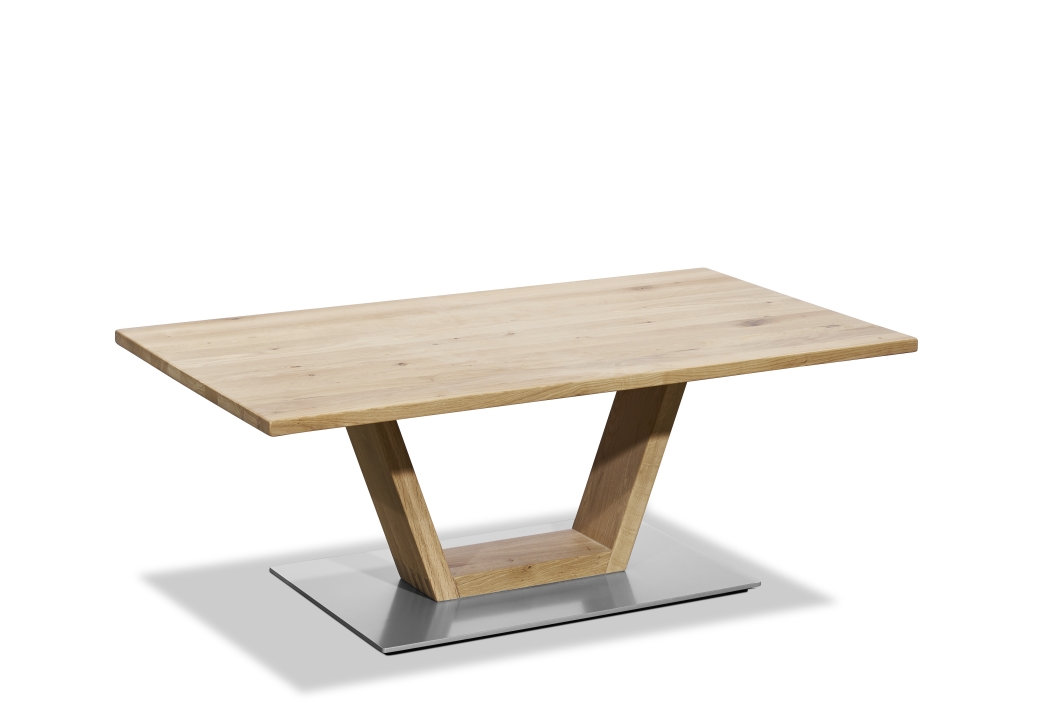 Musterring Couchtisch Portland, ca. 115 x 65 x 43 cm in Wildeiche bianco