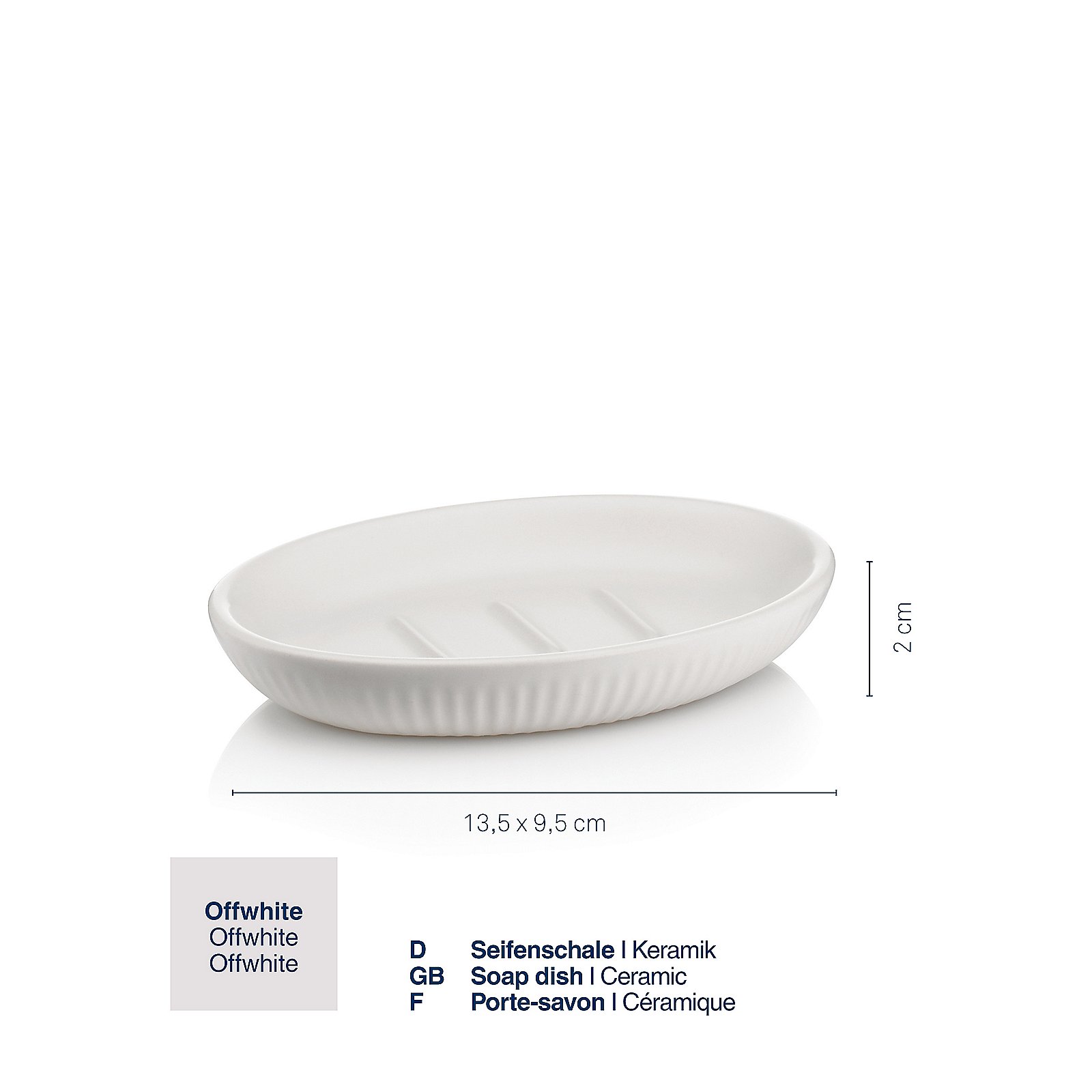 Kela Seifenschale Adele offwhite ADELE in , Porzellan, Töpferei, Mahlzeit, Gericht, Suppenschüssel