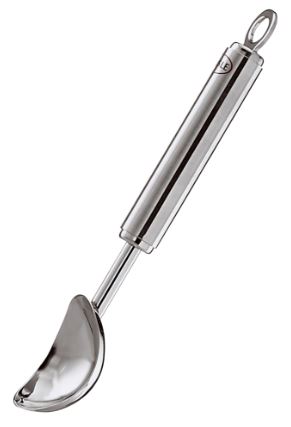 Rösle Eisportionierer 20,5cm, Löffel, Küchenwerkzeug, Löffel mit Loch?, Technischer Löffel, Edelstahllöffel