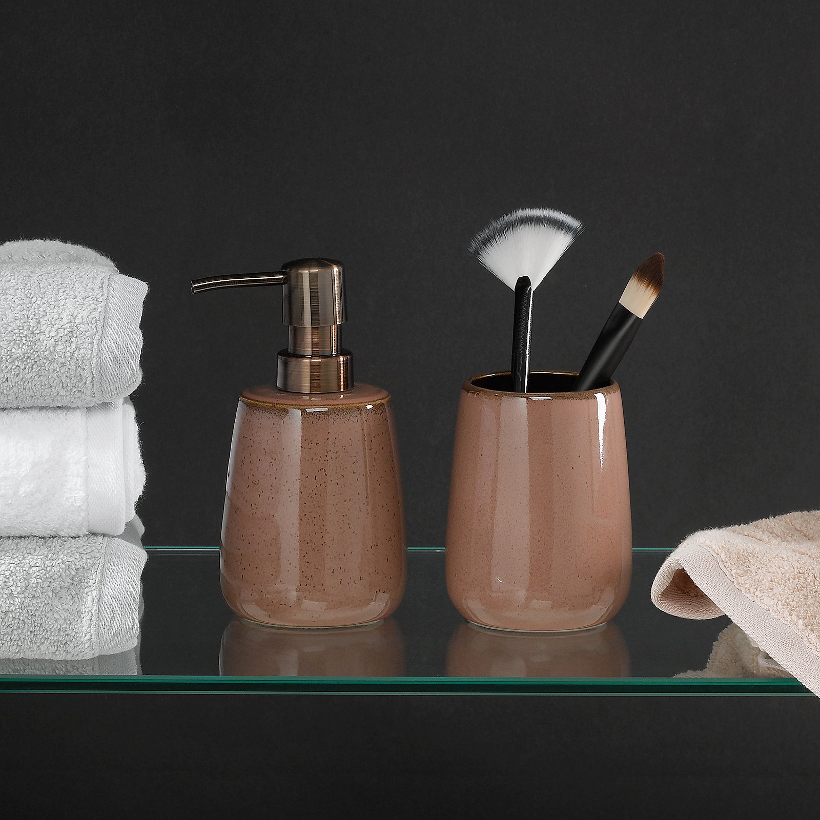 Kela Seifenspender Liana wolkenrosa LIANA in , Pinsel, Gerät, Werkzeug, Kosmetik