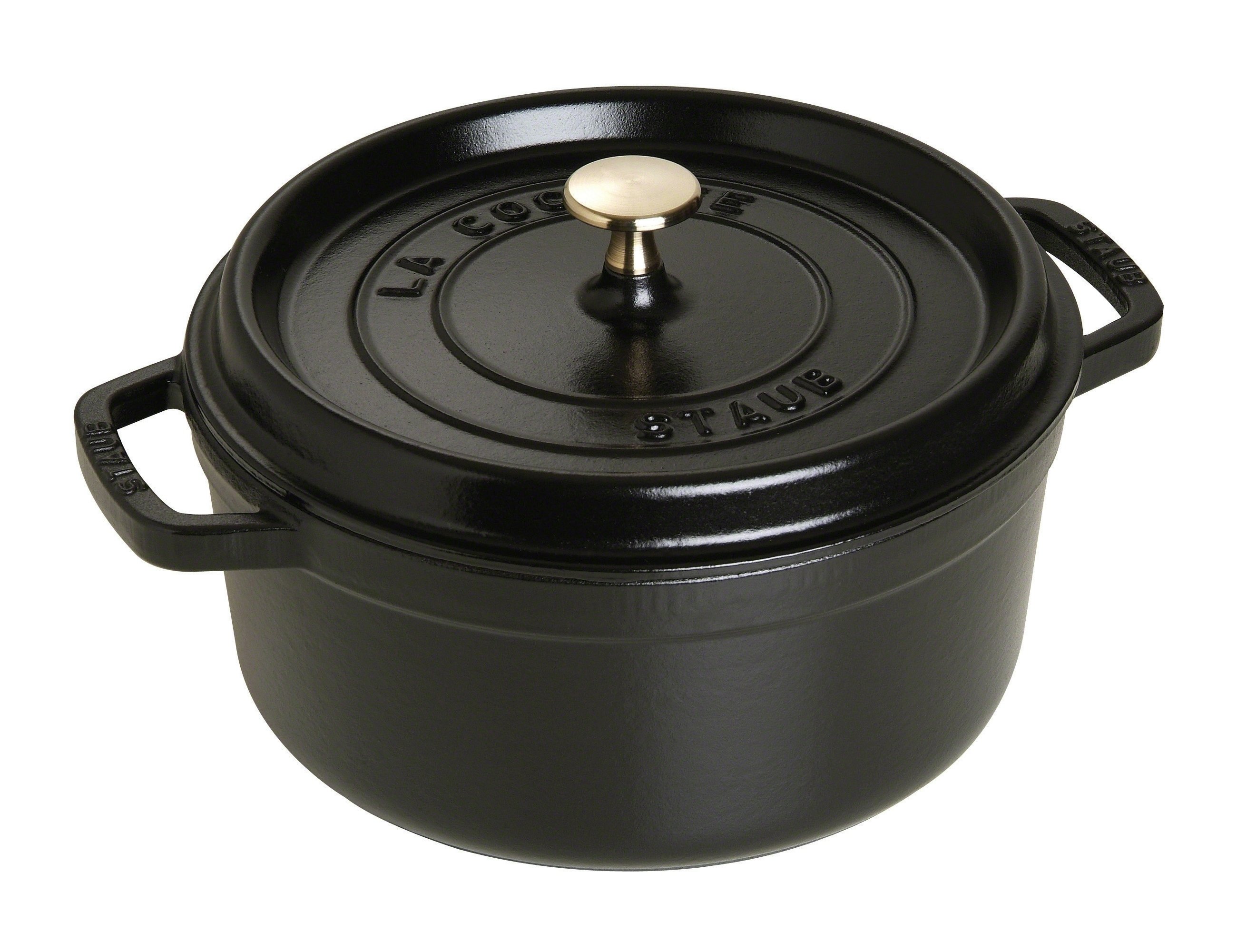 staub Cocotte 24cm LA COCOTTE in Farbe Schwarz staub Cocotte 24cm LA COCOTTE in Farbe Schwarz